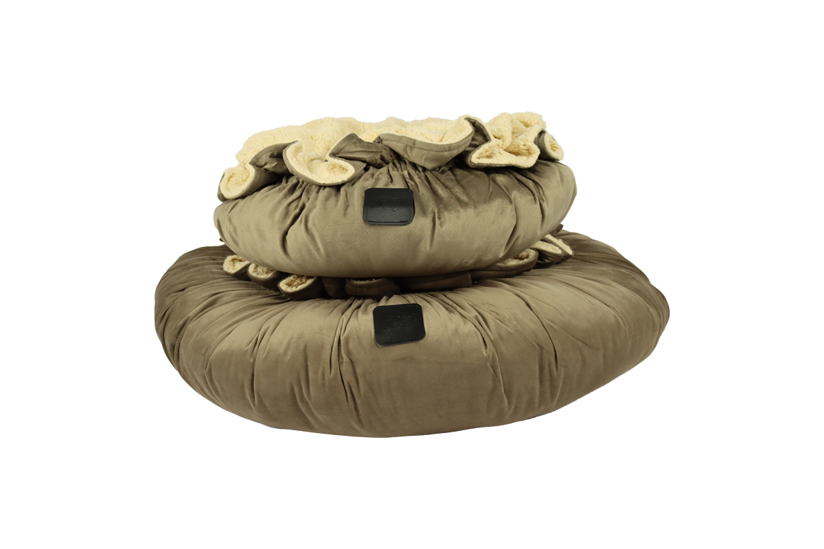 The Pet-Joy Cozy Taupe S Dark