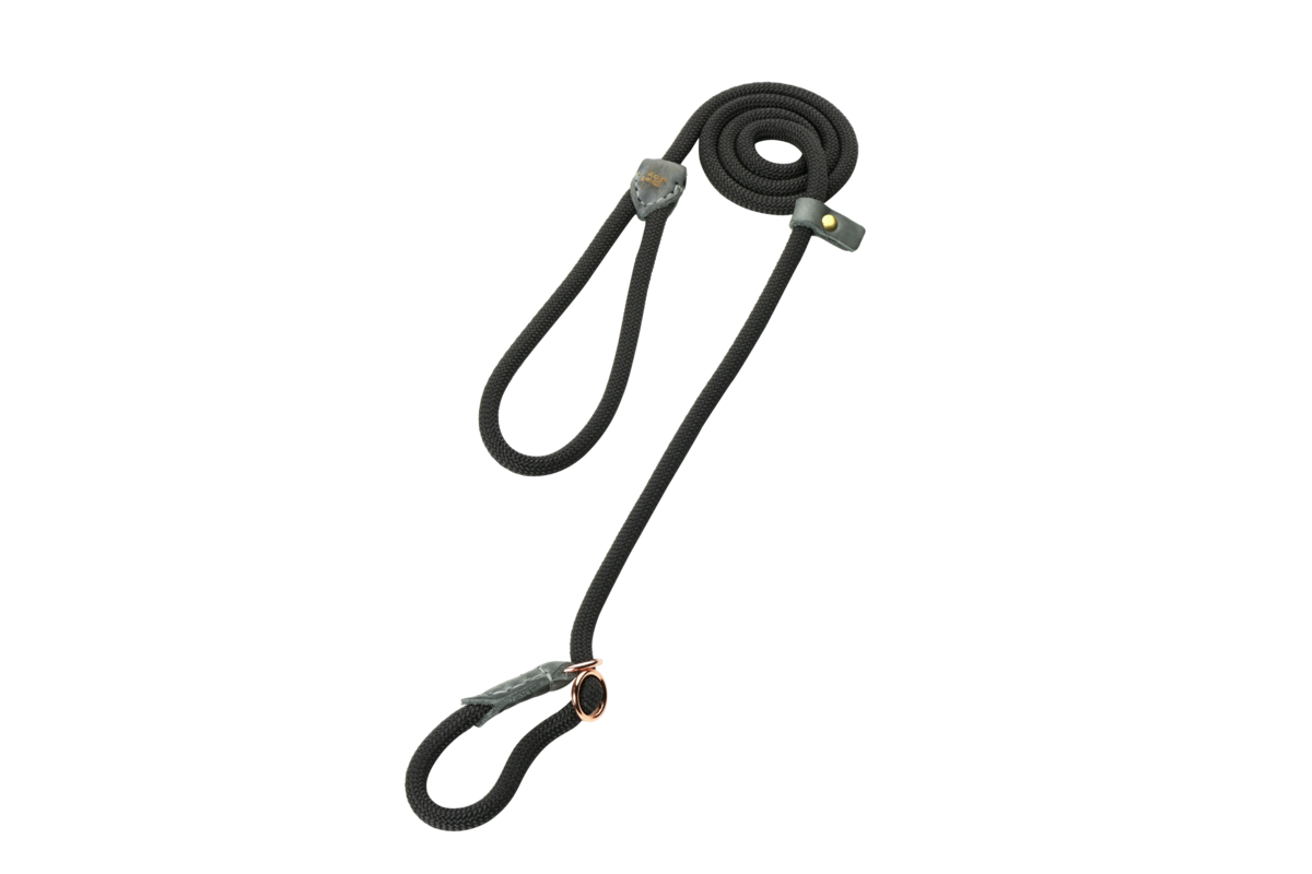The DoggyWalker Gleitlinie Dark Grey