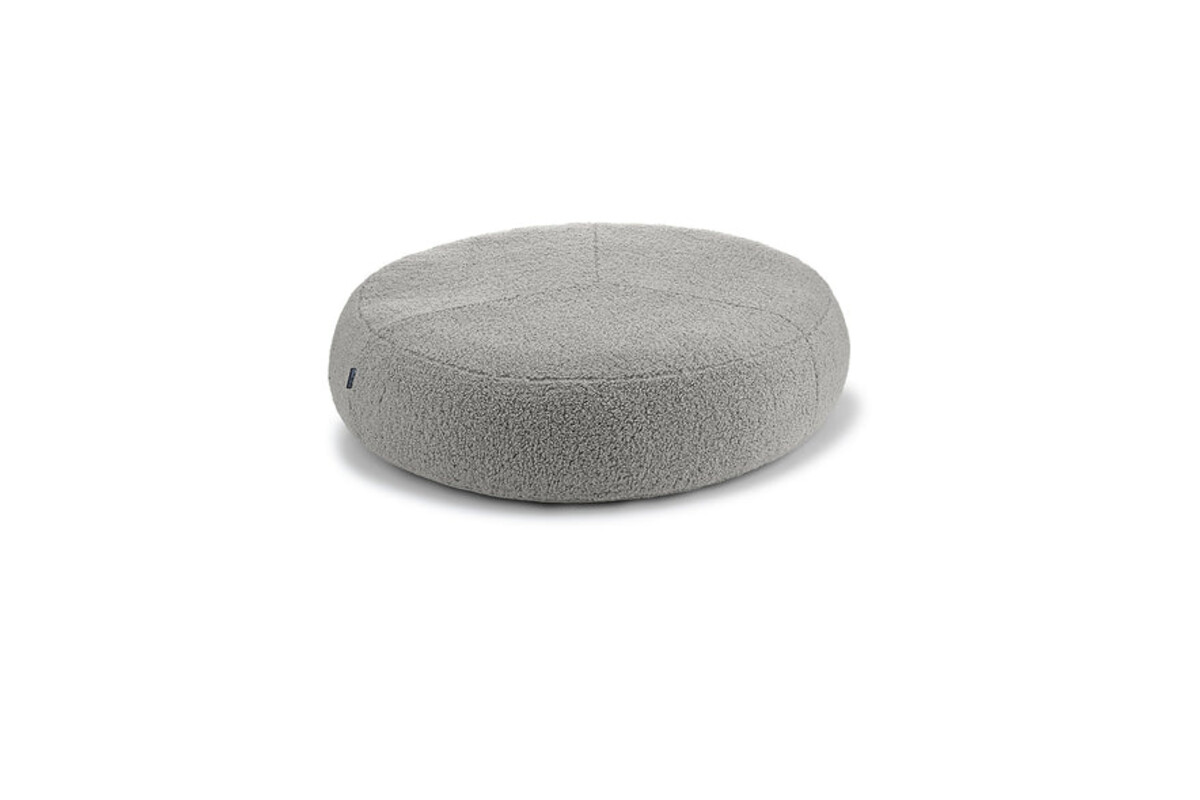 Cane Senso, Hunde-Pouf Überzug, Kiesel