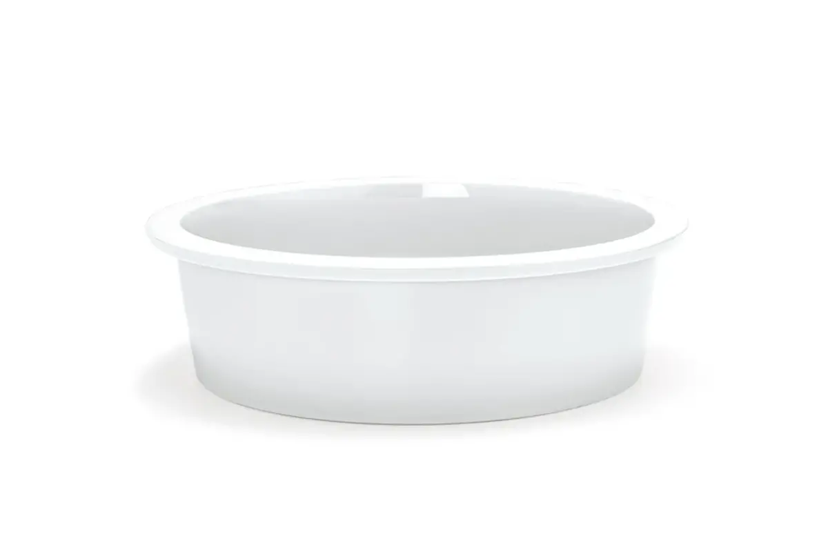 Replacement Bowl for Dog Feeders, Porcelain White