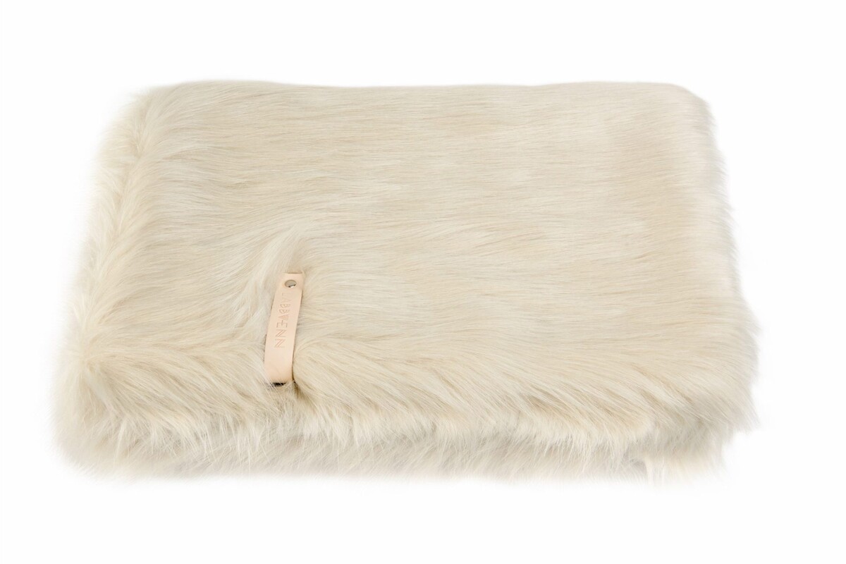 Labbvenn Föra dog blanket white