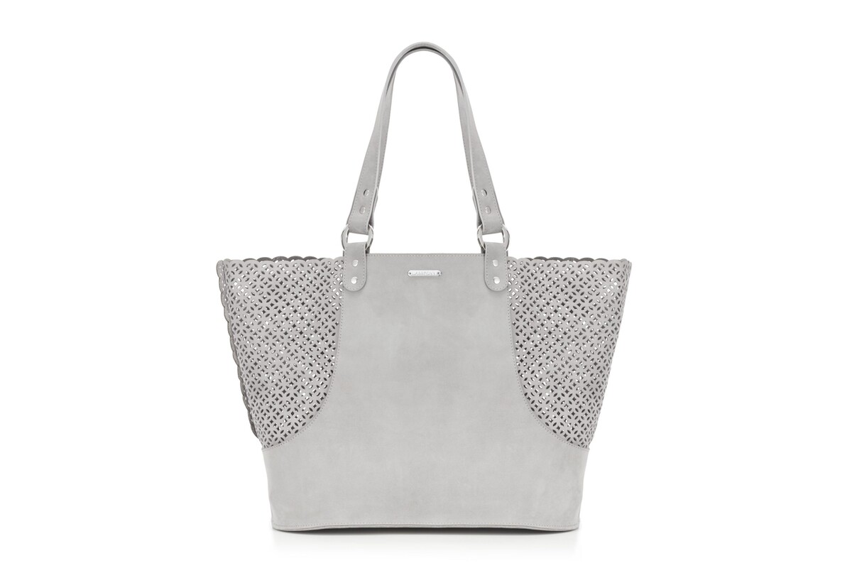 Labbvenn elva dog carrier light gray