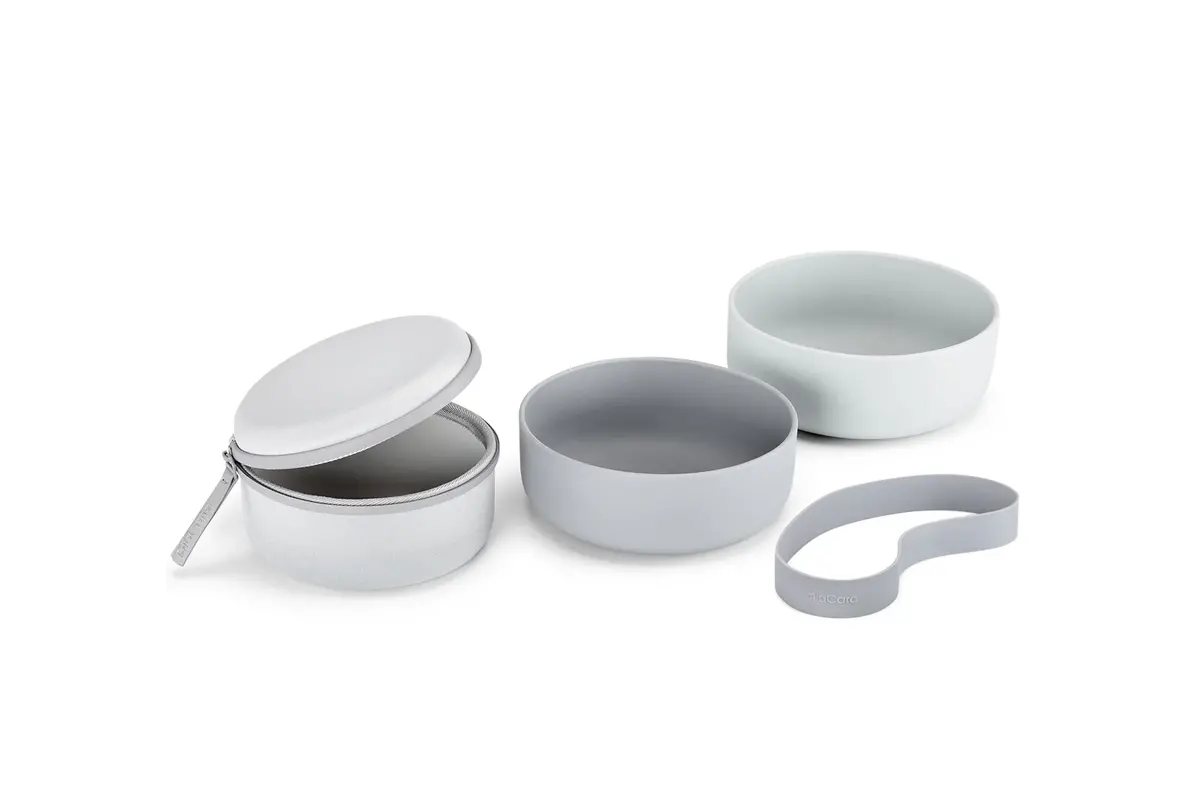 Cane Bento, Reisenäpfe und Futterbehälter, Beton/Schiefer