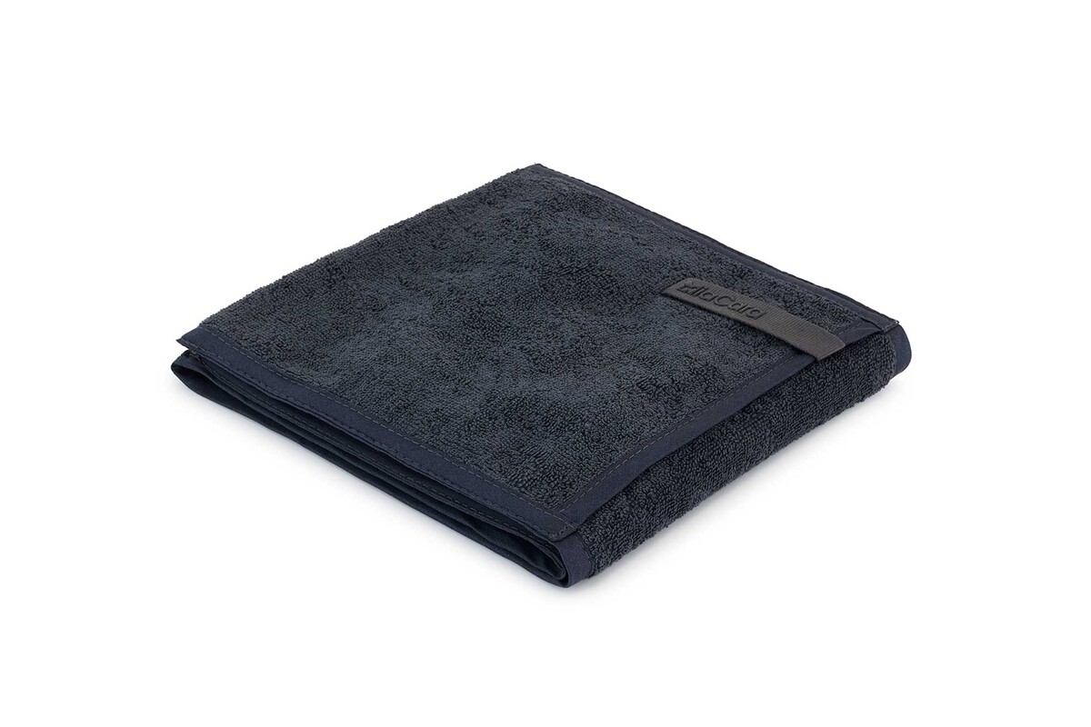 Cane Mano, Terry Dog Towel With Pockets, Midnight