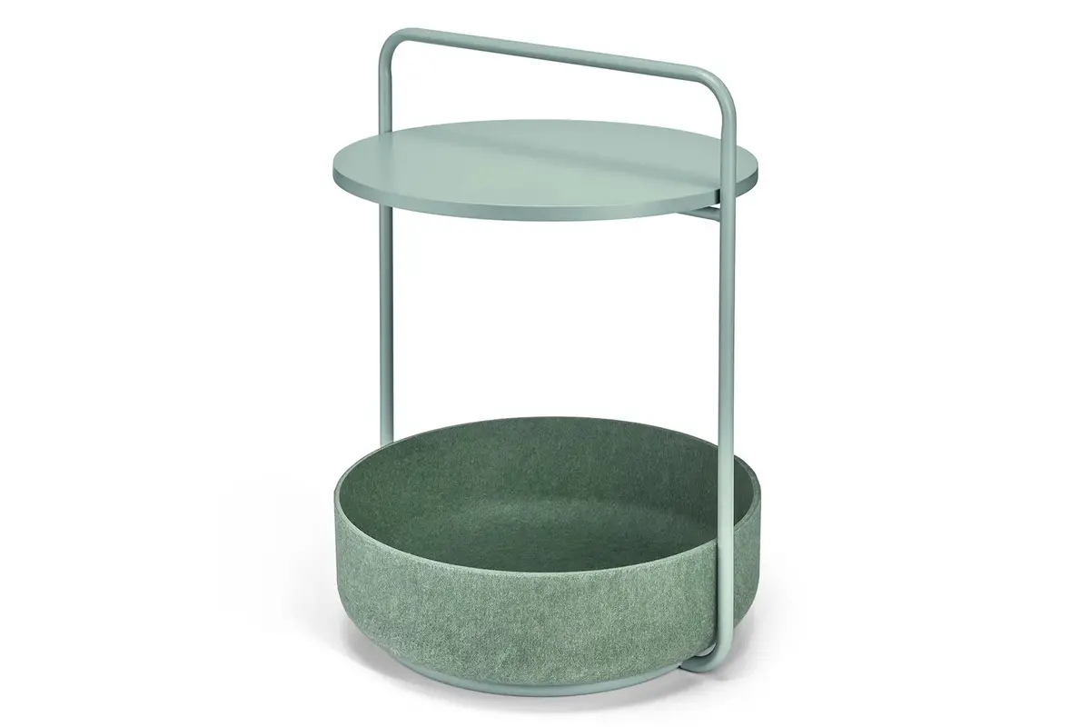 Cane Tavolino, Beistelltisch, Dusty Green