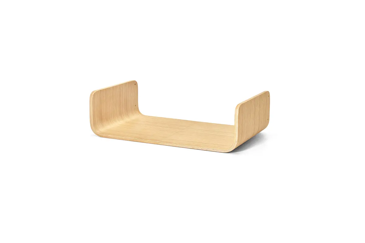 Gatto Alto, Wall Climber, Shelf small, Oak Natural