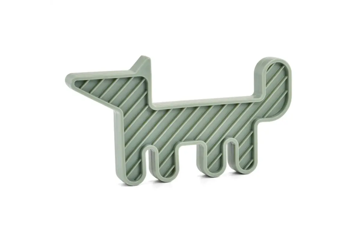 Cane Volpe, Activity Toy, Dusty Green