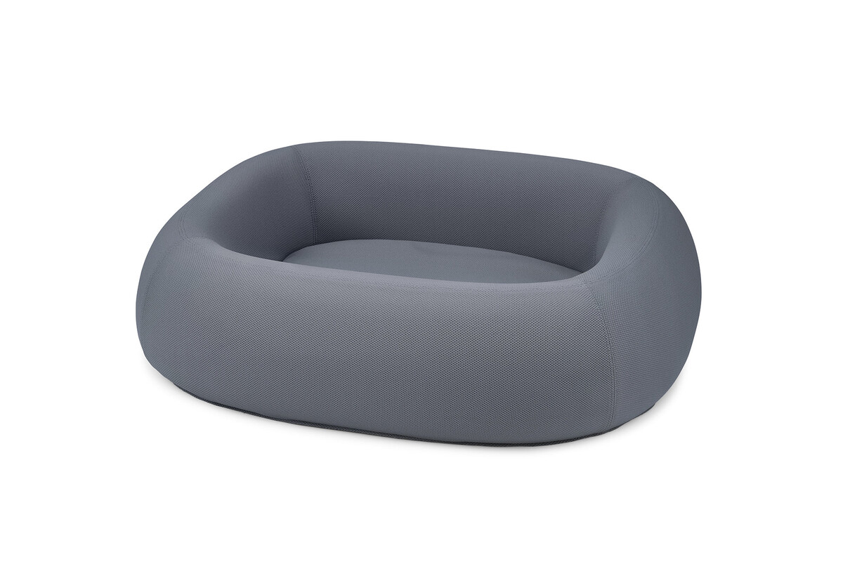 Cane Barca, Hundebett Überzug, Schiefer