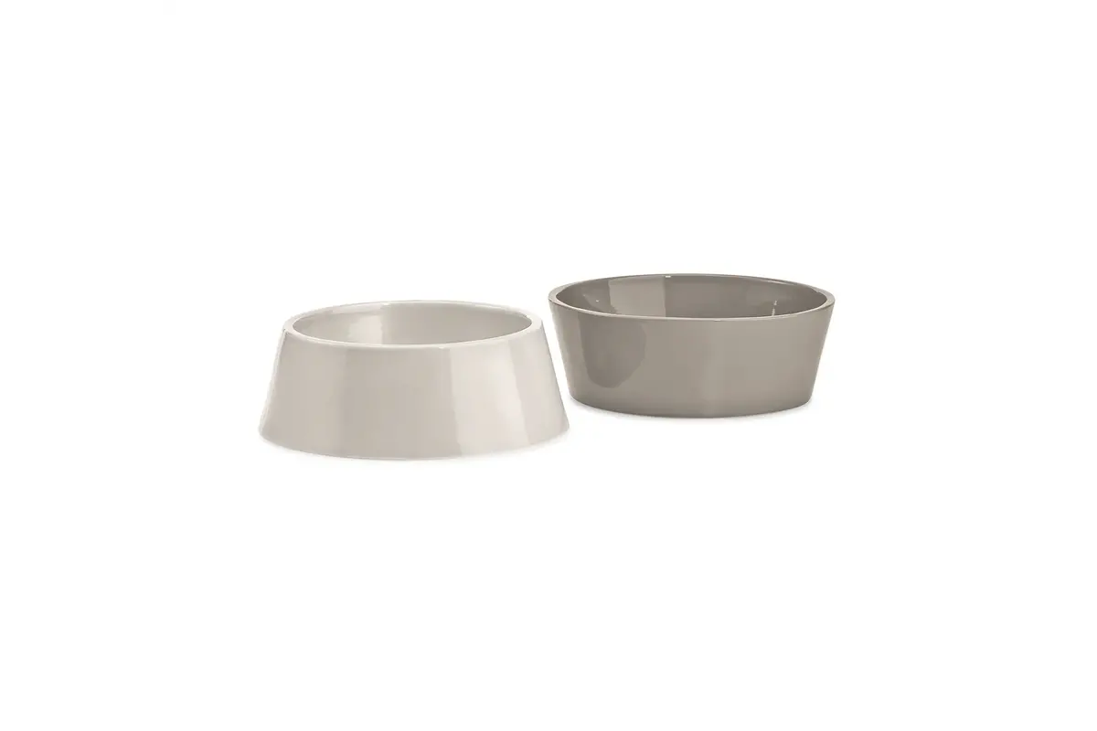 Cane Doppio, Napf-Set, Nougat