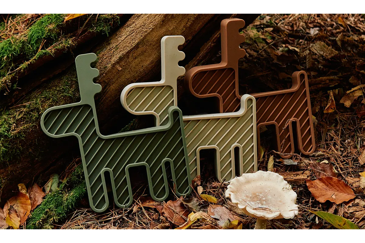 Cane Cervo, Activity Toy, Greige