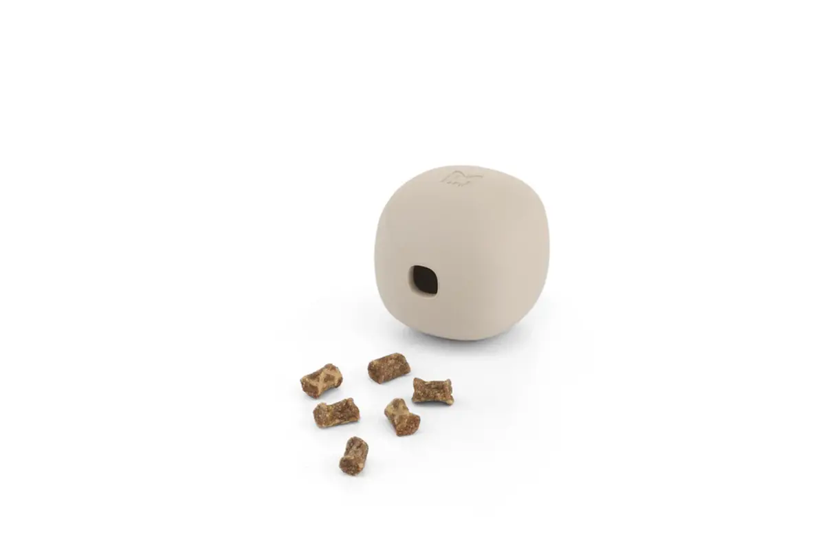 Gatto Rotolo, Activity Toy, Greige