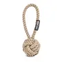 Cane Nodo, Rope Toy, Greige