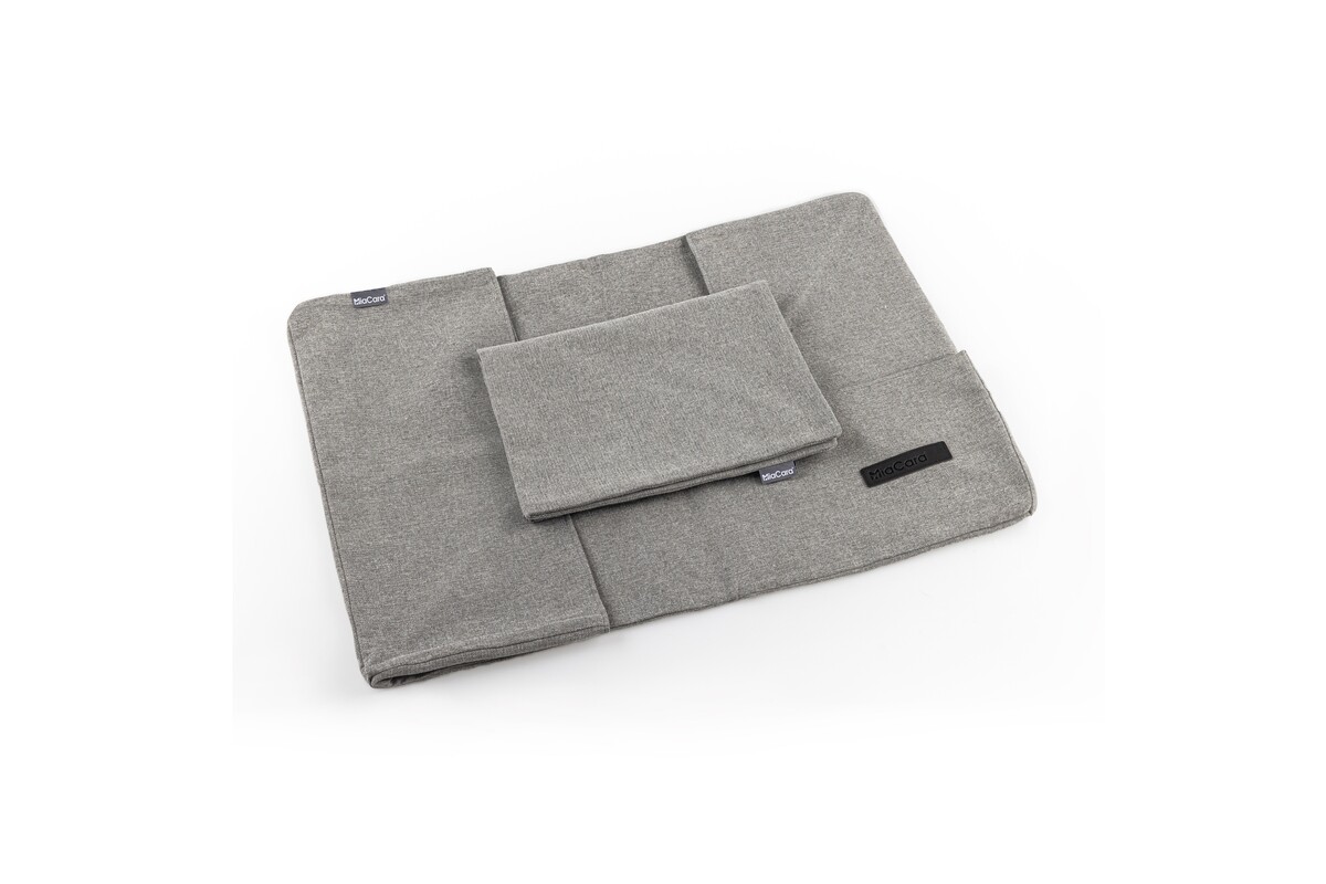 Cane Nube, Dog Bed Cover, Salt & Pepper