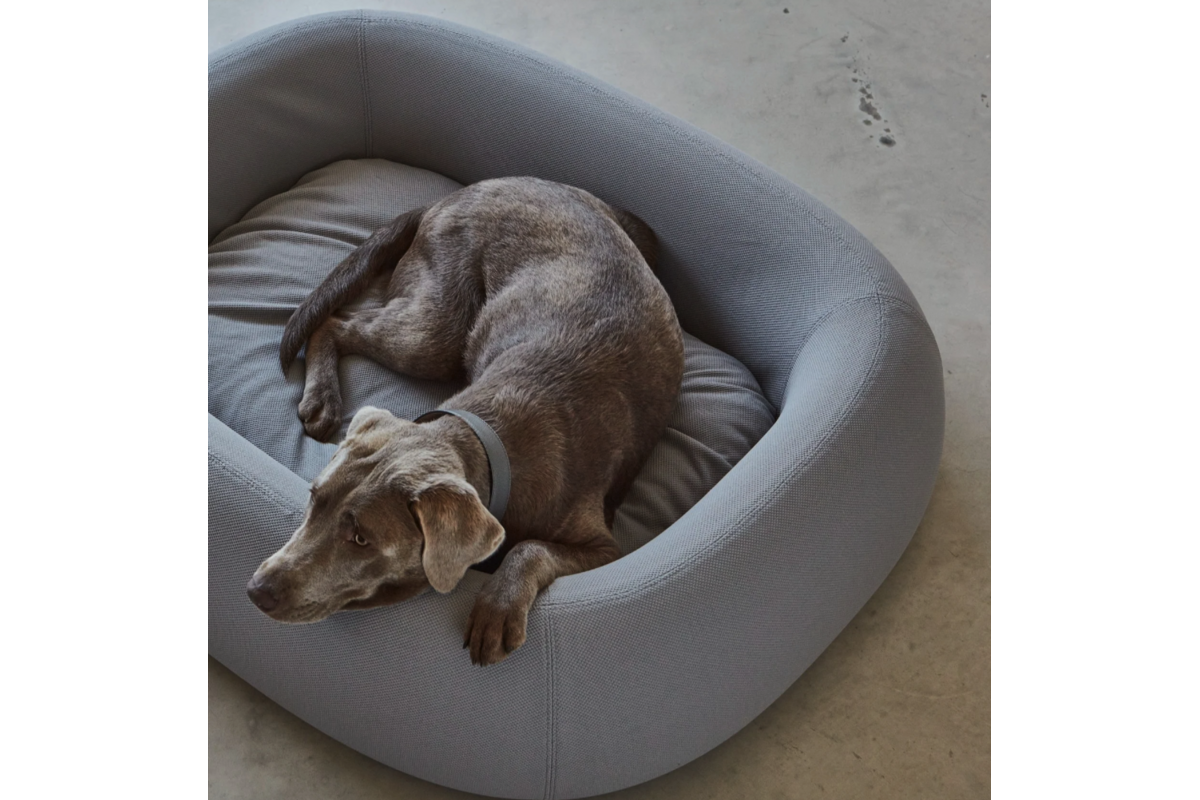 Cane Barca, Hundebett Überzug, Schiefer