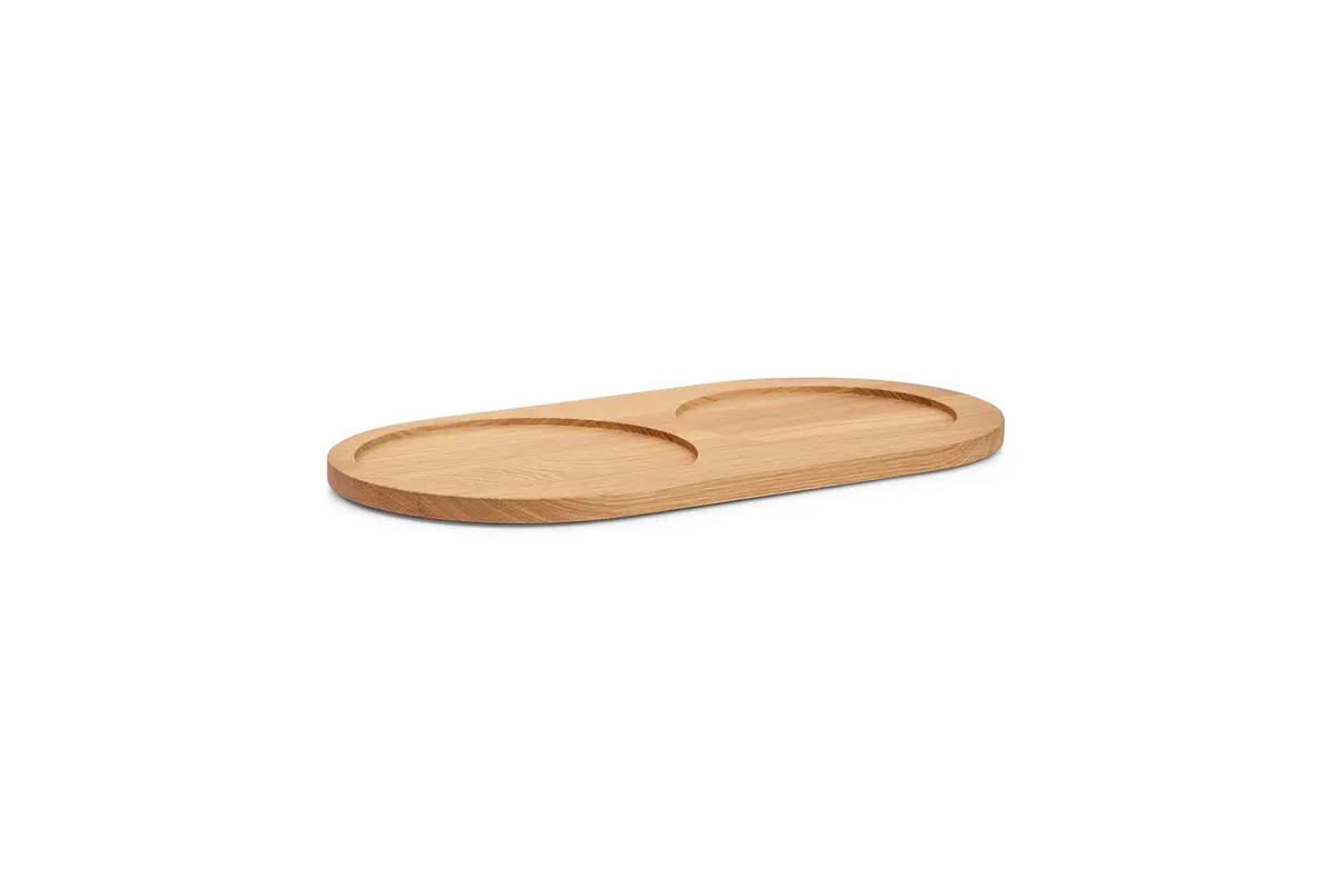 Cane Doppio, Dienblad, Eiken