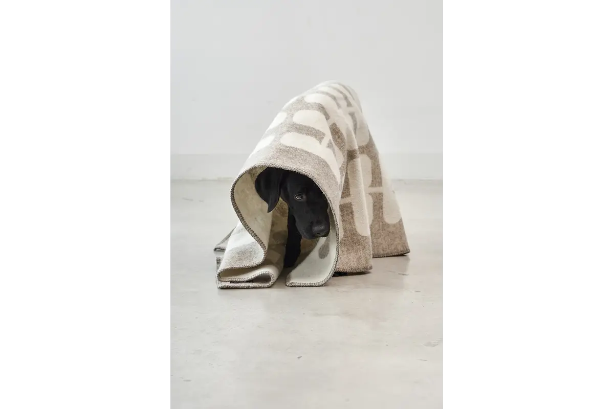 Cane Flora, Hundedecke, Cappuccino/Natur