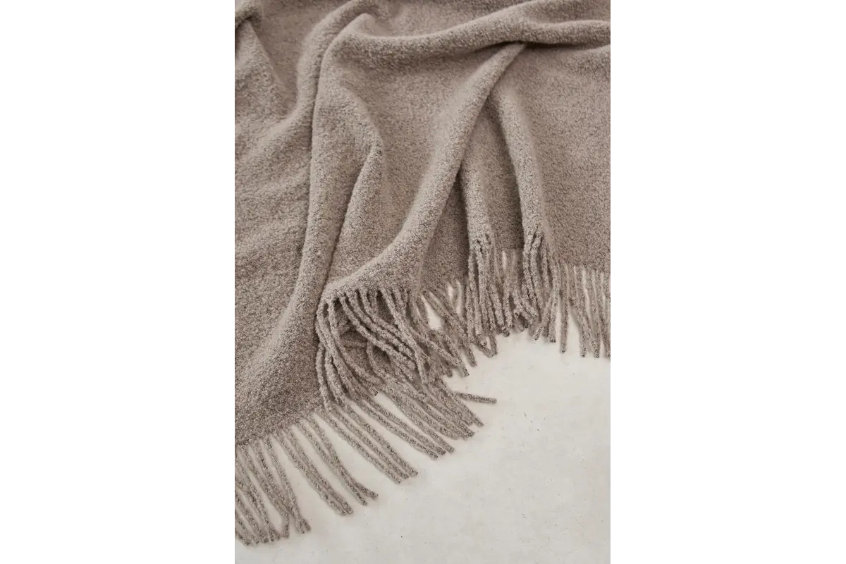 Cane Buccola, Throw Blanket, Cocoa