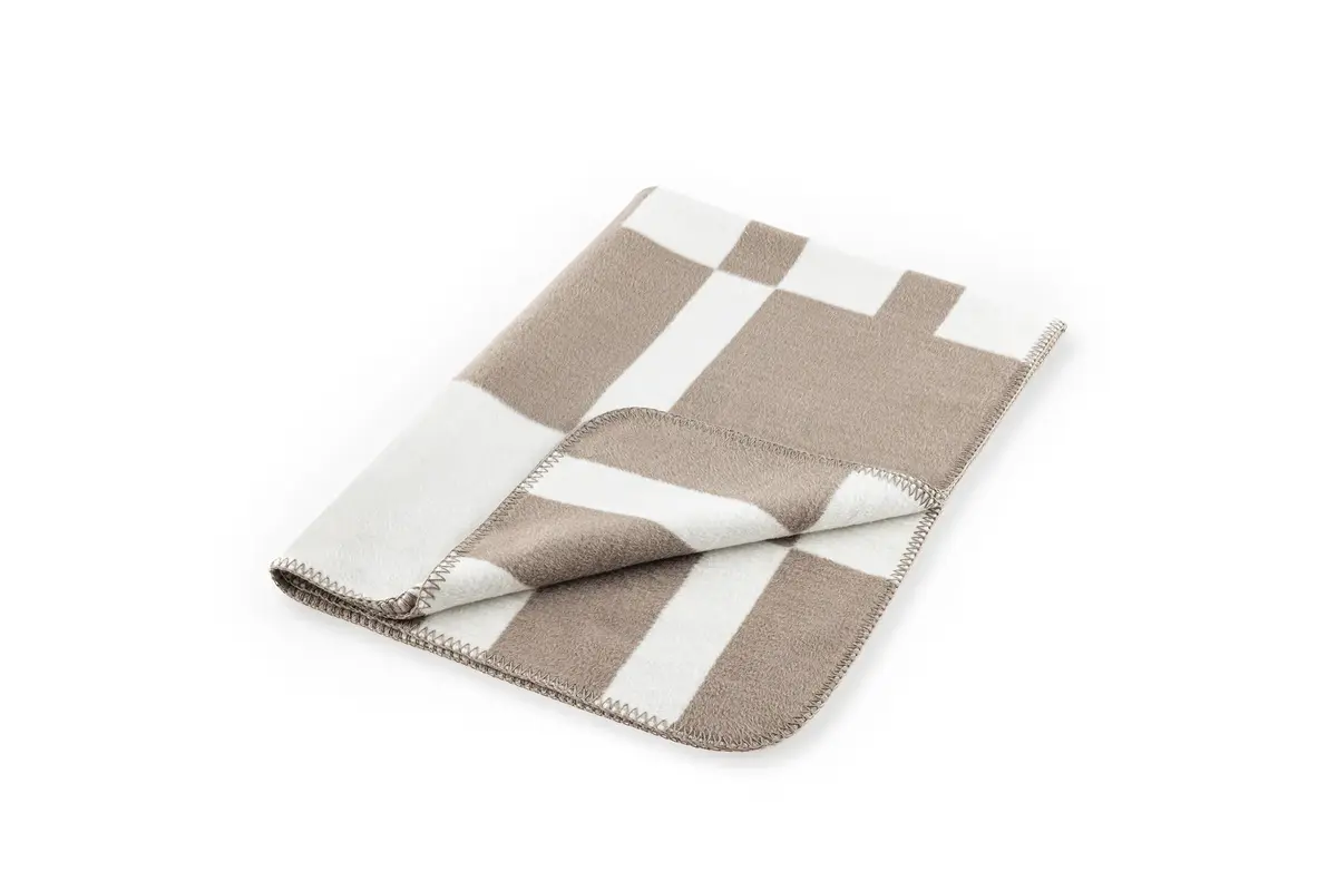 Cane Blocco, Dog Blanket, Taupe/Natural