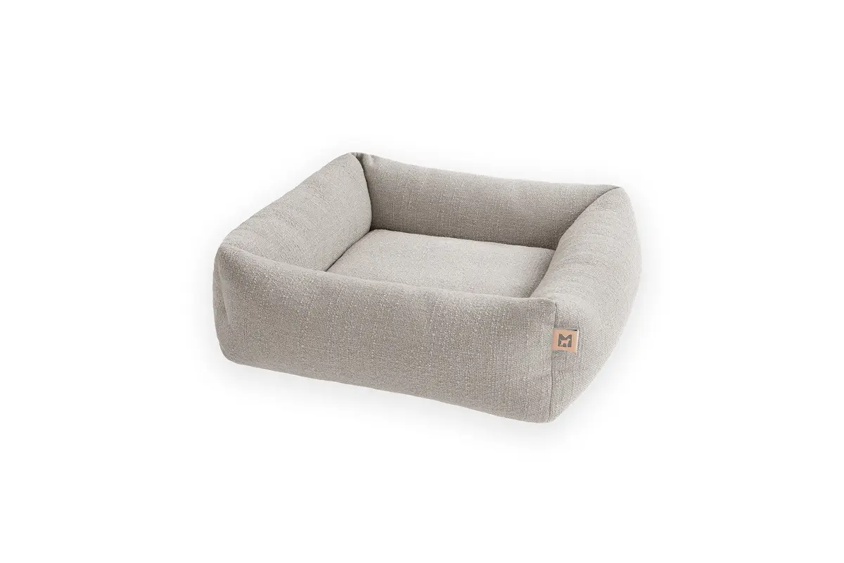 Cane Campo, Dog Bed for Small Dogs, Greige