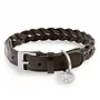 Cane Bergamo, Dog Collar, Chocolate