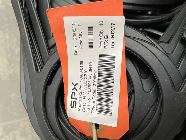 APV H12 WDU NBR per. pakking APV H12 WDU NBR per. pakking