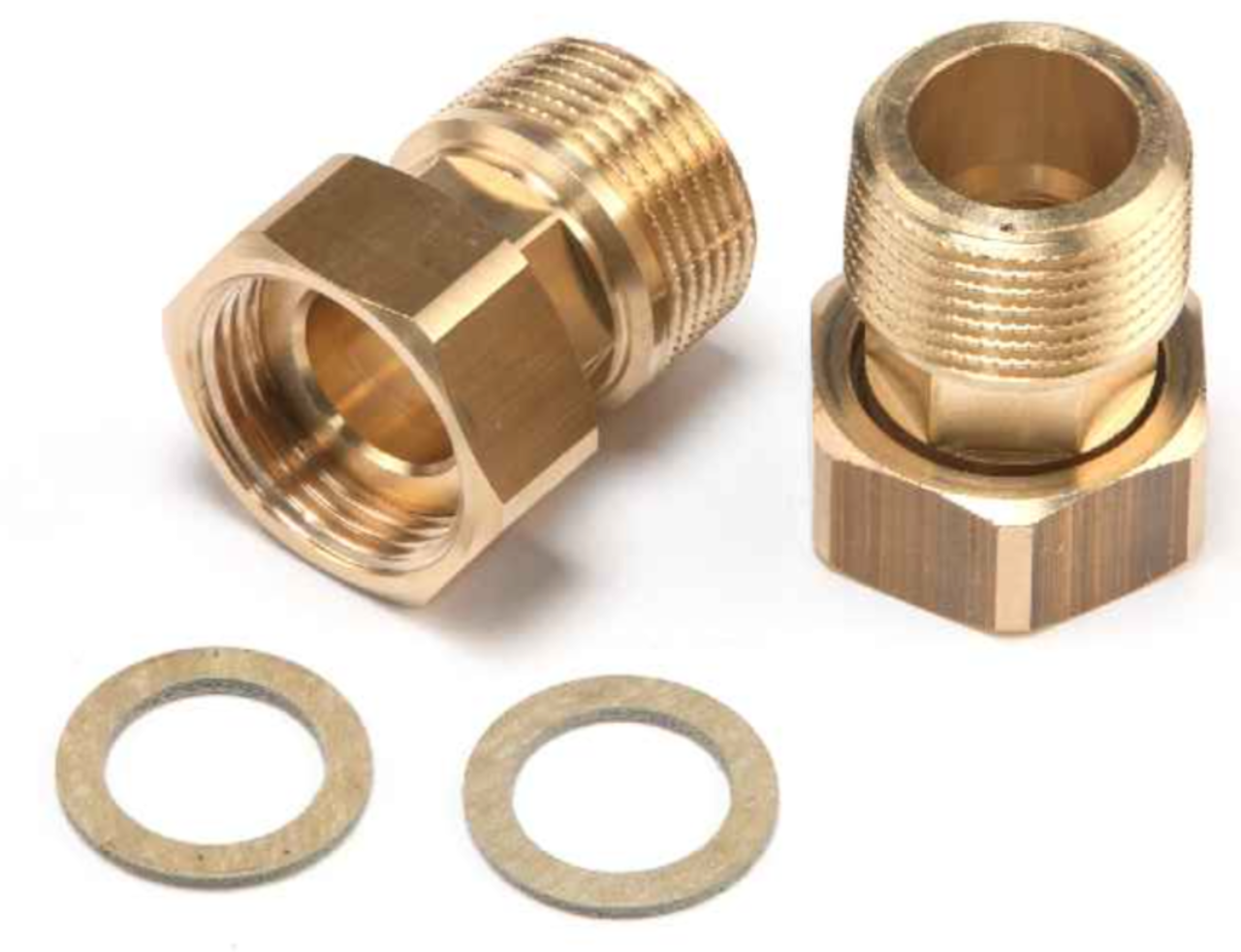 Fitting 2" female - 2" male without reduction (Set of 2) Fitting 2" female - 2" male without reduction (Set of 2)