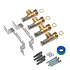 Wandmontage inclusief 4x G3/4"-G3/4" afneembare verbindingen Wandmontage inclusief 4x G3/4"-G3/4" afneembare verbindingen