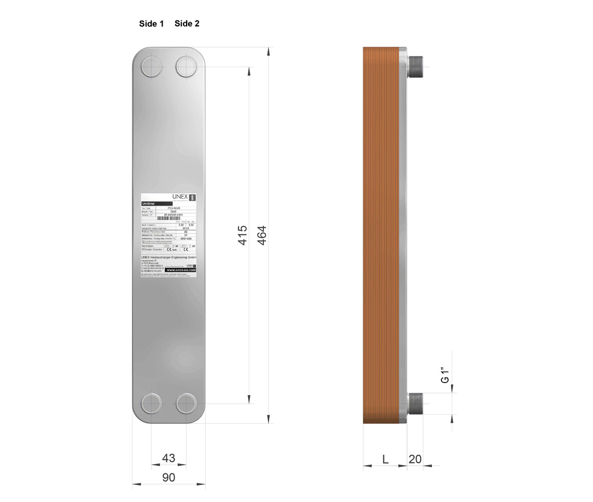 UNEX PB14-20 (G1'') UNEX PB14-20 (G1'')