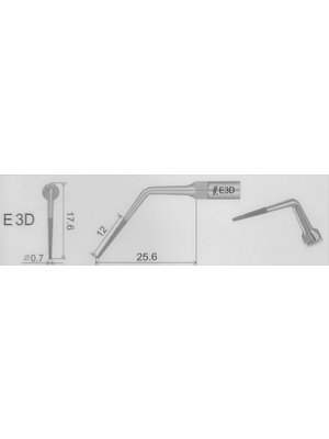 Compatibel with EMS connection Woodpecker E3D Endo tip