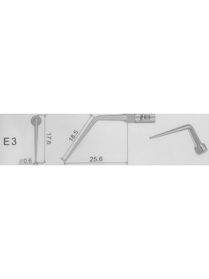 Compatibel with EMS connection Woodpecker E3 Endo tip