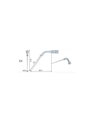 Compatibel with EMS connection Woodpecker Endo tip E4