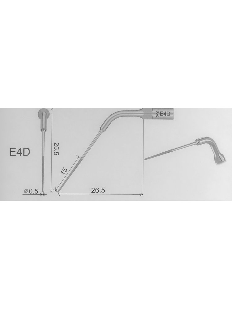 Compatibel with EMS connection Woodpecker Endo tip E4D