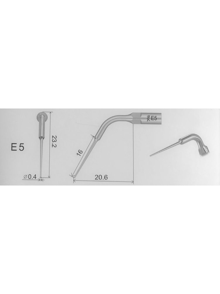 Compatibel with EMS connection Woodpecker Endo tip E5