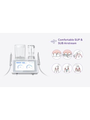 Compatibel with EMS connection Woodpecker PT-A PLUS Ultrasoon scaler en Air polisher