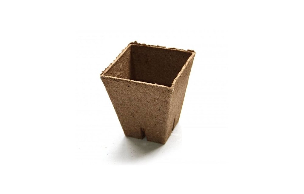 Jiffy wachsen Topf 8x8x8cm