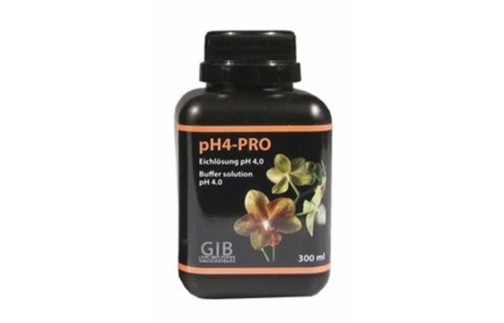 GIB pH4-Pro Kalibrierflüssigkeit 300ml