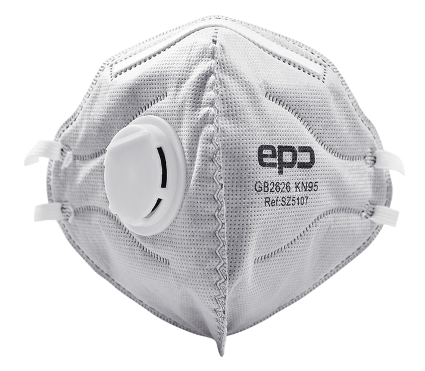 EPC KN95 FFP2 stof en damp mondkapje