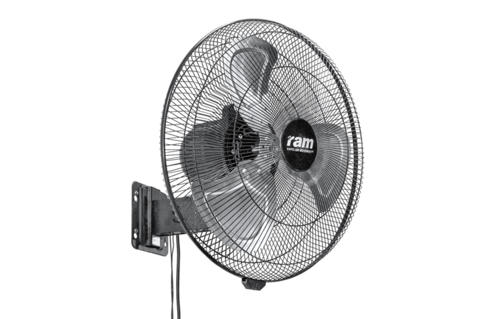 RAM heavy duty wall fan
