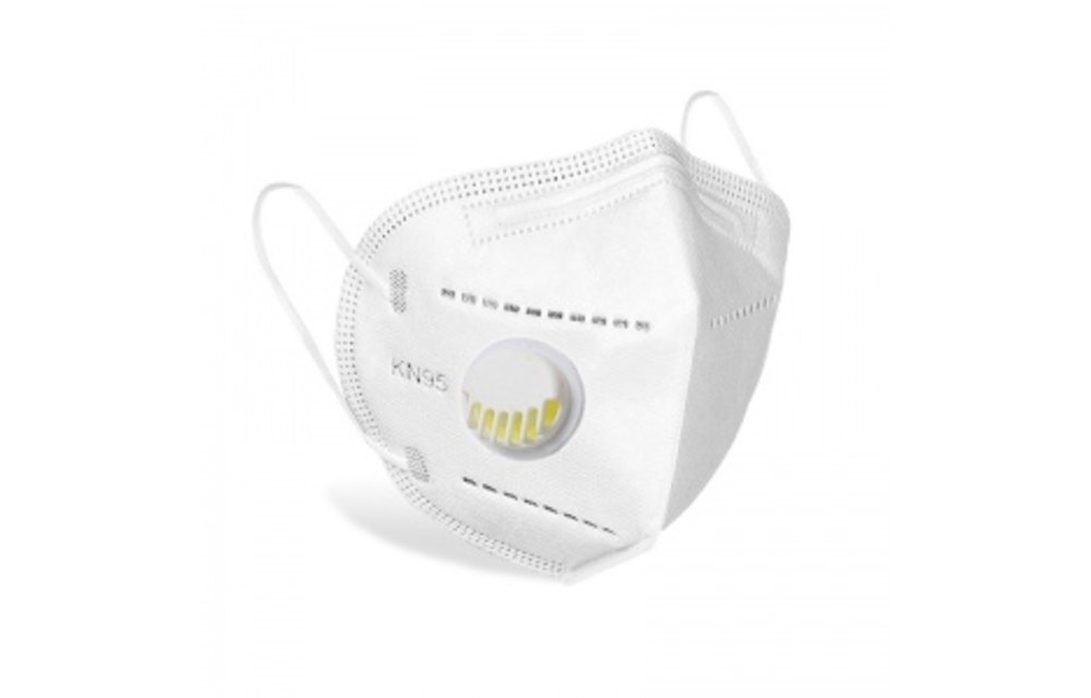 KN95 Maske mit Ventil