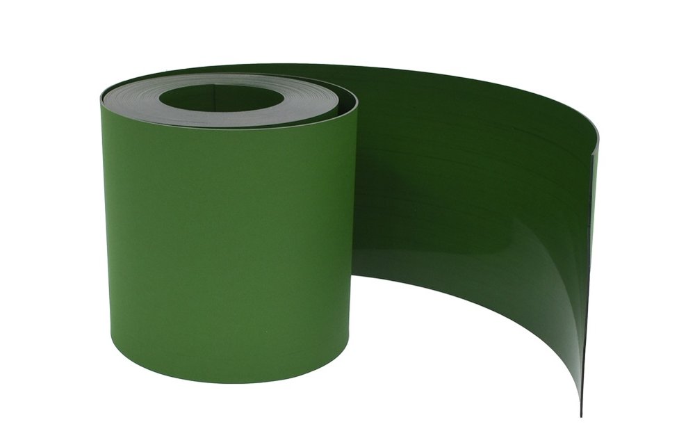 Gießrand LDPE 3 mm / 25 m x 30 cm grasgrün