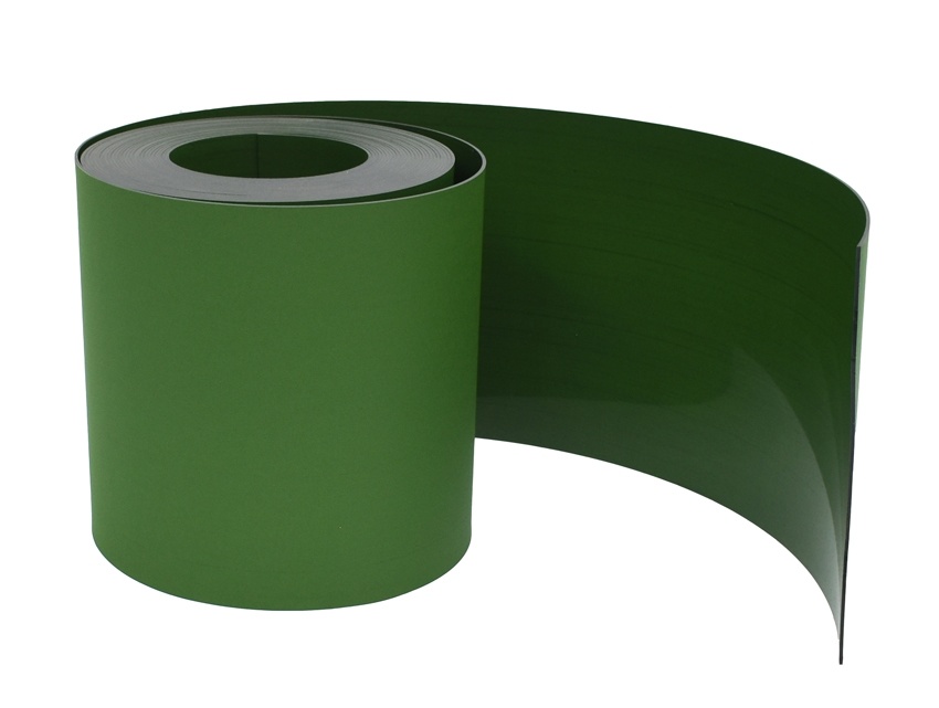 Gietrand LDPE 3 mm / 25 m x 30 cm grasgroen