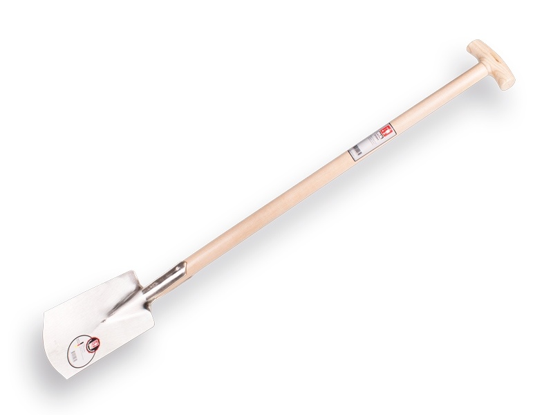Spade met dubbele veer/ met T-steel 95 cm