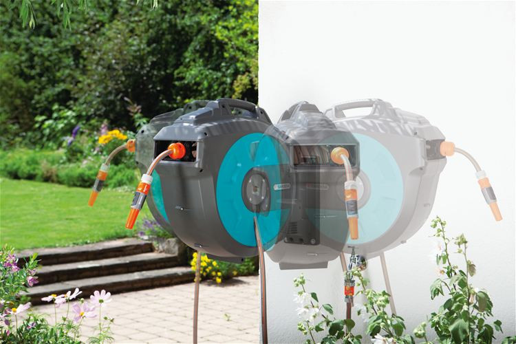 Gardena Wall Hose Box Roll-up Automatic