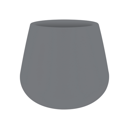 Pure Cone Bloempot - Concrete
