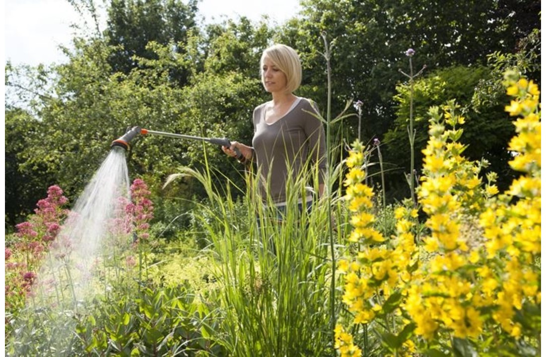 Comfort spray with extension