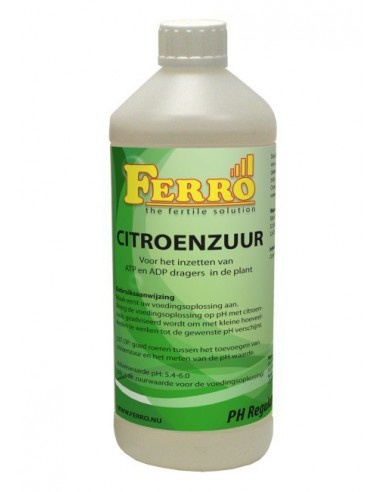 Ferro Citroenzuur 1L