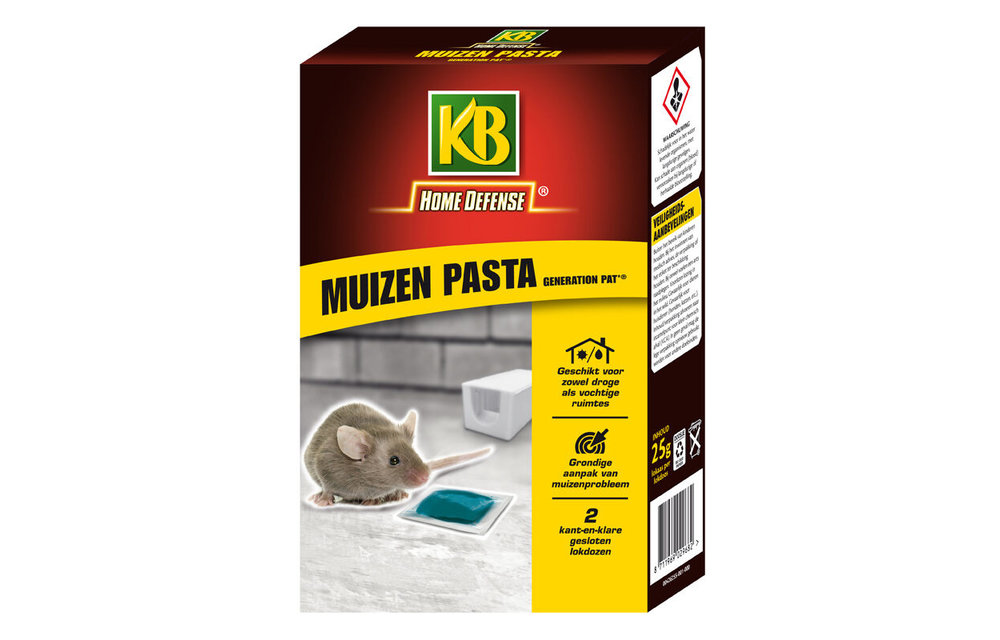 KB Muizen Pasta (2 lokdozen)