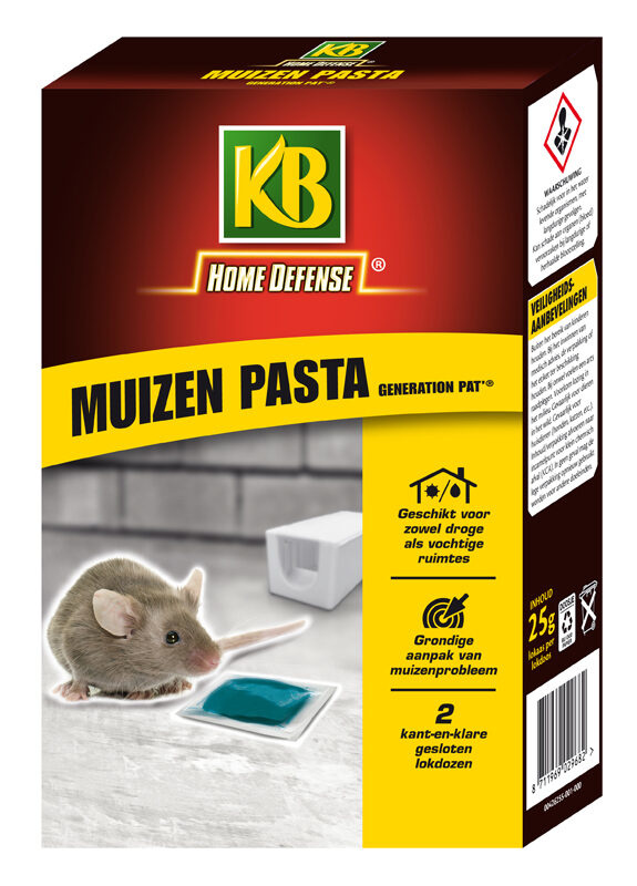 KB Muizen Pasta (2 lokdozen)