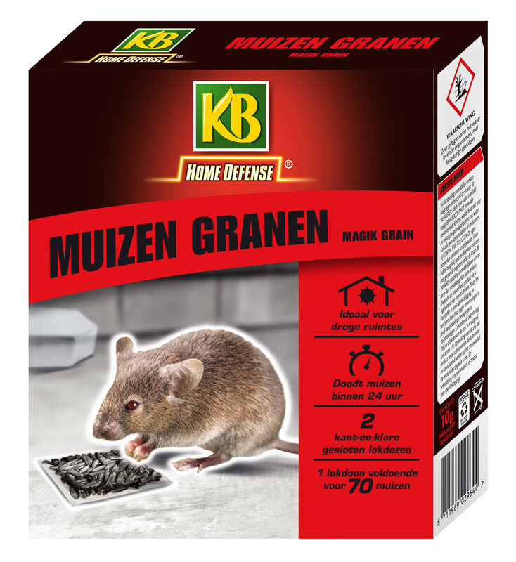 KB Muizen Granen Zwart