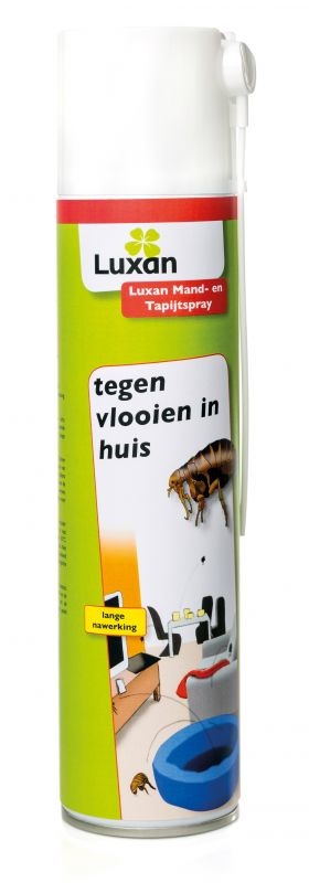 Luxan Mand- en Tapijtspray (tegen vlooien)